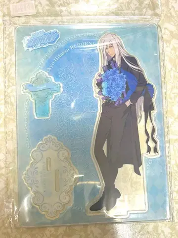 가정교사 히트맨 리본 아크릴 스탠드 꽃다발의 약속 중국 한정판 스쿠알로