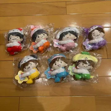 나니와단시 산리오 로손 콜라보 7체 세트