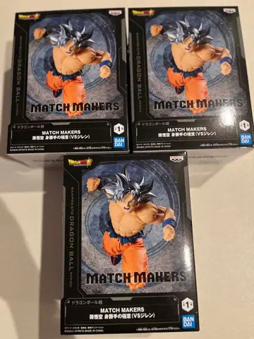 드래곤볼 초 Match MAKERS 손오공 피규어 3개 세트
