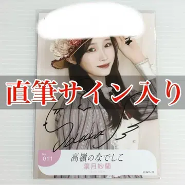 하지키 사라 친필 사인 요리 할로윈 2024 브로마이드 타카네노 나데시코