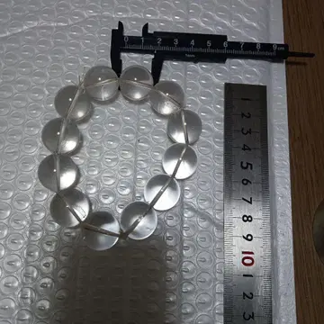 클리어 비즈 팔찌 126g