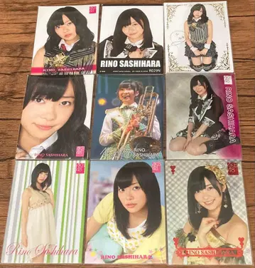 사시하라 리노 트레이딩 컬렉션 9장 HKT48 AKB48
