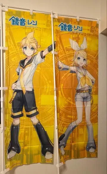 카가미네 린 카가미네 렌 등신대 배너