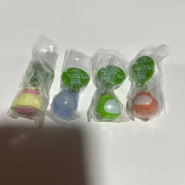 개구리 키링 4종 세트