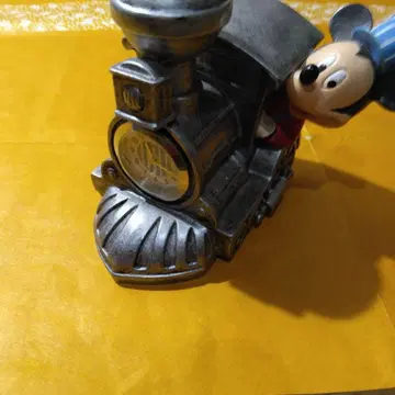 빈티지 디즈니 미니어처 시계 - 미키마우스 기차 차장 ~ 후안타즈마