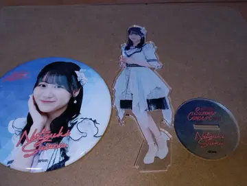 NGT48 극장 복권 썸머 콘서트 스이즈 나츠키 캔 배지 아크릴 스탠드