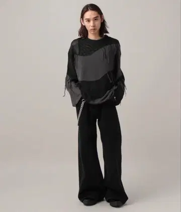 스웨터 니트 TASTE by Knit Mesh knit