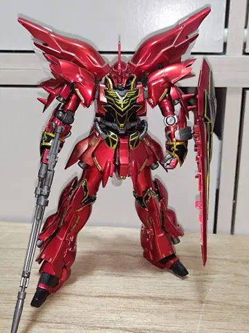 HG 1/144 시난주 티타늄 피니쉬 완성품