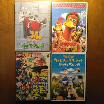 월레스와 그루밋 외 DVD 묶음 판매