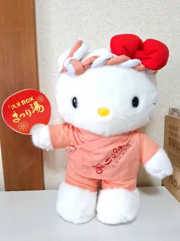 헤이세이 레트로 헬로키티 아사쿠사 ROX 마츠리유 봉제 인형 2001