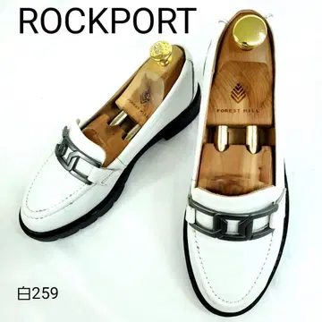 락포트 KACEY 케이시 가죽 천연 가죽 금장 장식 비트 로퍼