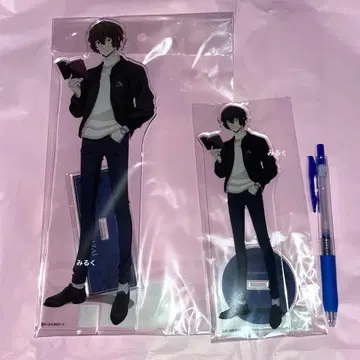 문호 스트레이독스 문스토 다자이 겨울의 휴일 특대형 아크릴 스탠드