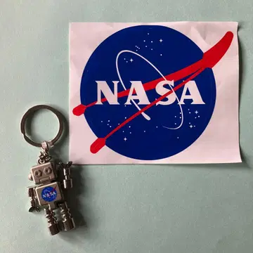 30%off NASA 로봇형 메탈 키링
