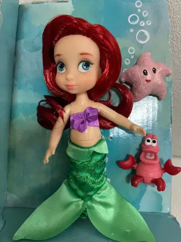 새상품 디즈니 미니 애니메이터돌 아리엘 인형
