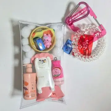 가챠 파우치 샴푸캣 브라운 미케