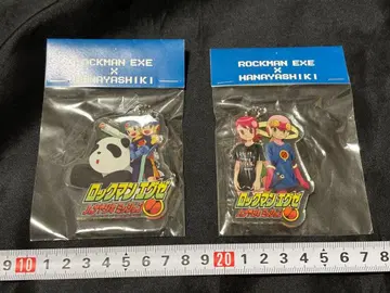 록맨 에그제 아크릴 키링 2개 세트