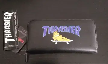 [ 새상품 ] THRASHER 트레셔 가필드 콜라보 장지갑