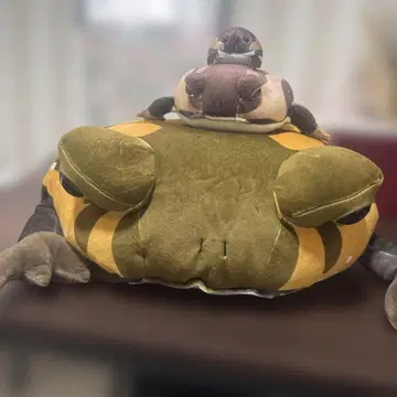 아메후쿠 개구리 봉제 인형 대 중 소 set