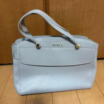 FURLA 라이트 블루 토트백