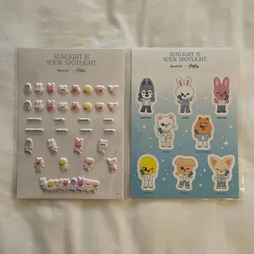 스트레이키즈 비오레 팝업 씰 스티커