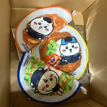 마츠야 치이카와 (먼작귀) 하치와레 토끼 사이좋은 삼인방 손수건 세트