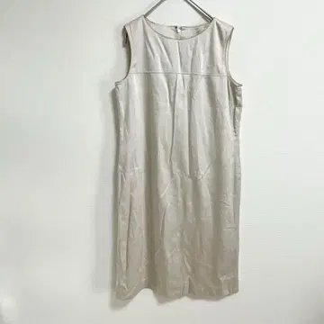 A399 리세오/원피스/민소매/아이보리/심플/M