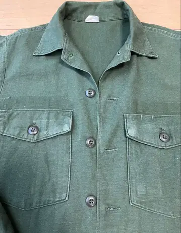 US ARMY Utility Shirt OG107 밀리터리 70S 14
