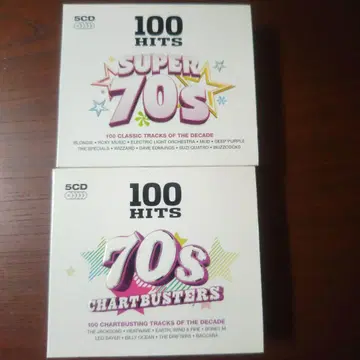 100 Hits 70s Super &Chartbusters 10CD 세트