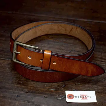 이탈리아 가죽 천연 가죽 벨트 남성용 갈색 브라운 비즈니스 캐주얼