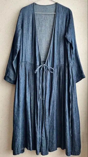네스트로브 카슈쿨 데님 원피스 린넨 100% 겉옷
