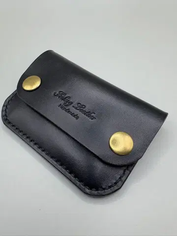 컴팩트 지갑 HORWEEN 크롬엑셀(호윈사) 차심 블랙