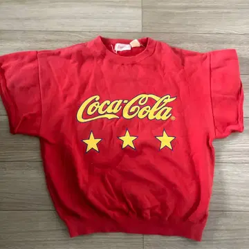 반팔 맨투맨 코카콜라