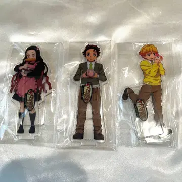 귀멸의 칼날 발렌타인 아크릴 스탠드 키메츠 학원 탄지로 네즈코 젠이츠