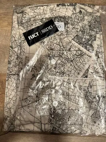 fuct SSDD MAP PATTERN SHIRT S 사이즈