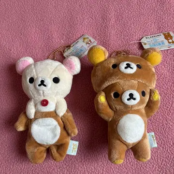 리락쿠마 매달리는 봉제 인형 사실은 인형옷이에요 2018년 인형옷