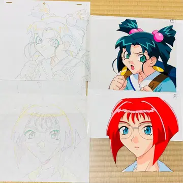 마스터 모스키튼 셀화와 원화