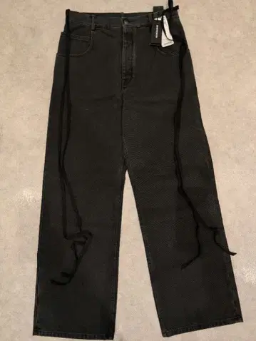 미사용 새상품 Ann Demeulemeester 블랙 데님 anno