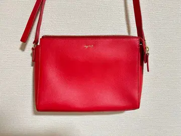 에네스베 Agnes b 숄더백 가죽