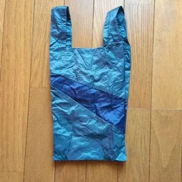 SUSAN BIJL 에코백 청록색