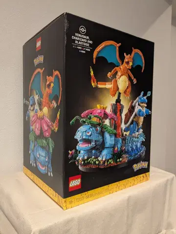 레고 포켓몬 이상해꽃 리자몽 거북왕 세트 #72153