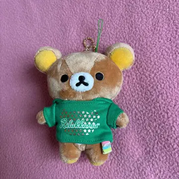 리락쿠마 스트랩 봉제 인형