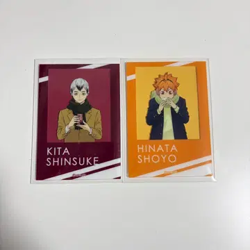[하이큐] 키타 신스케 히나타 쇼요 하후하후 아크릴 카드