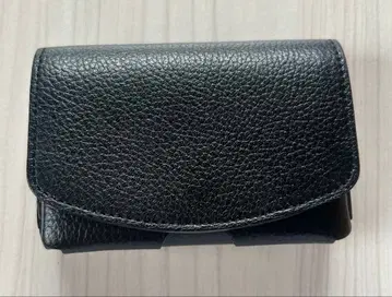 Maison Sbond 블랙 3단 폴더형 지갑 왼손잡이용