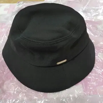 아시야 로사 블랑 버킷 햇, 샴브레이 블랙 M 새상품