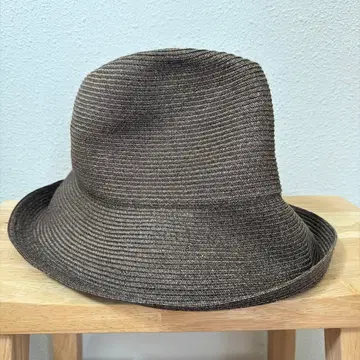 MARIHOJA 페이퍼 브레이드 다운 브림 햇 57cm