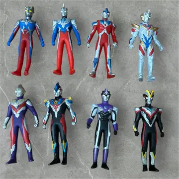 [ 소프트 비닐 ] 울트라맨 히어로즈 모음 8체