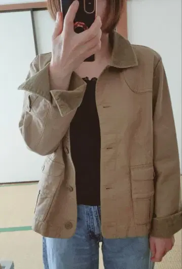 Eddie Bauer 에디바우어 헌팅 자켓 베이지