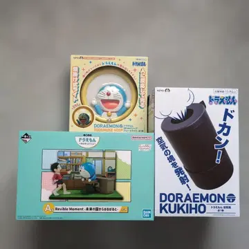 제일복권 도라에몽 너와 계속 함께 A상 피규어 공기포 통과 후프