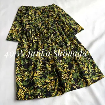 49AV.junko Shimada 미모사 원피스 블랙 새상품급