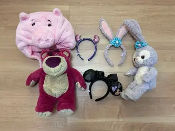 랏소 포크찹 스텔라루 봉제 인형과 머리띠 세트